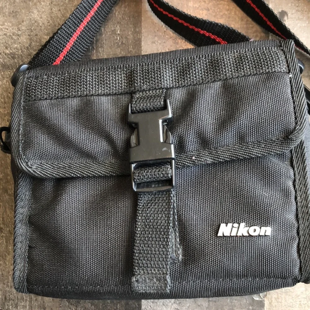 Vintage Nikon camera bag